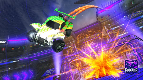 A Rocket League car design from Kai1400