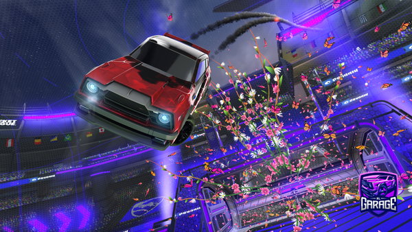 A Rocket League car design from AllianceLunasola