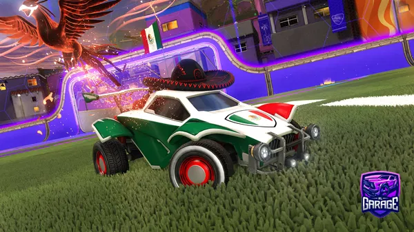 A Rocket League car design from Emi217E