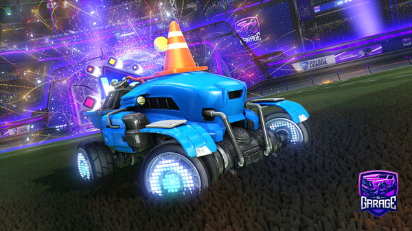 A Rocket League car design from Flip-_-myguy