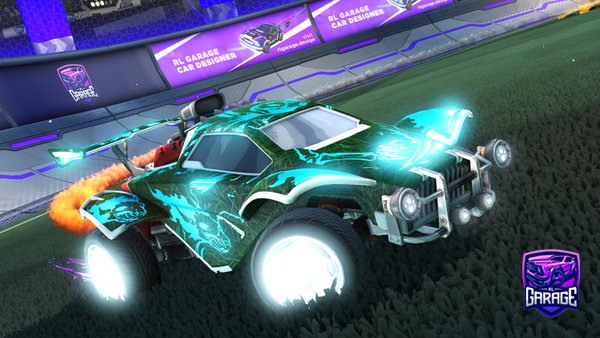 A Rocket League car design from Devoumofficial