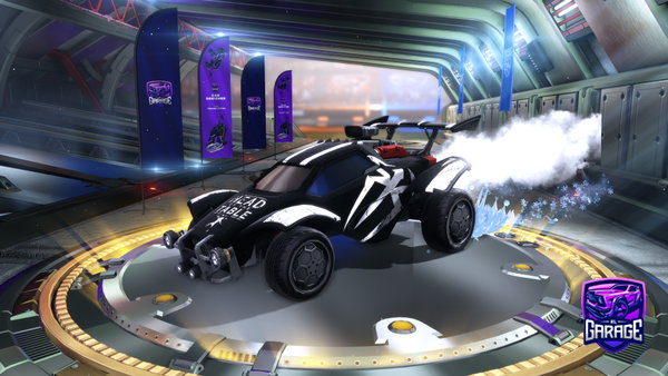 A Rocket League car design from intuility