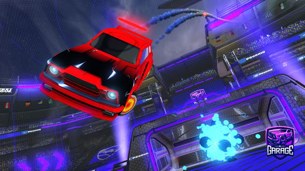 A Rocket League car design from Merc_-