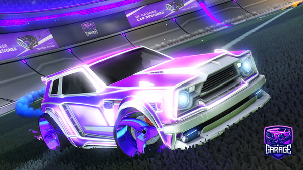 A Rocket League car design from cobrakai_021