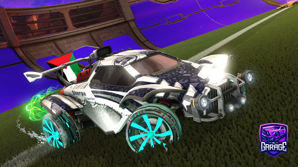 A Rocket League car design from Adamemmet