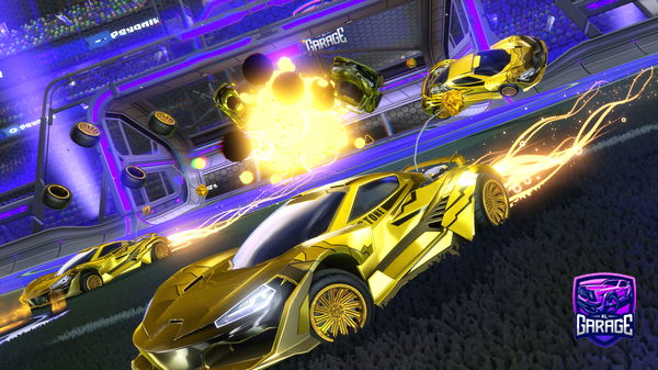 A Rocket League car design from Rocketcam223