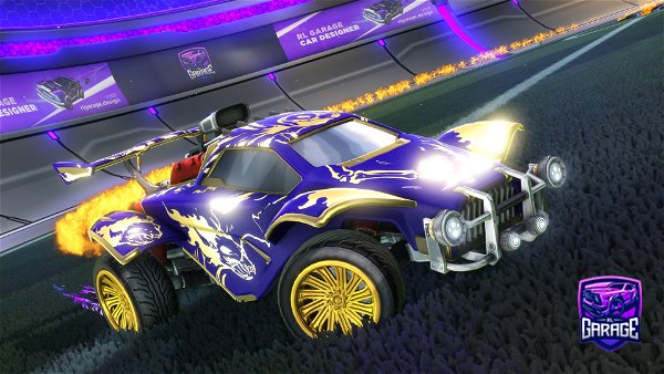A Rocket League car design from Unchained27