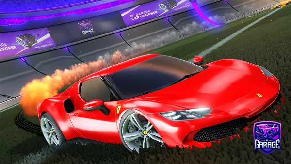 A Rocket League car design from monkey_gaming13