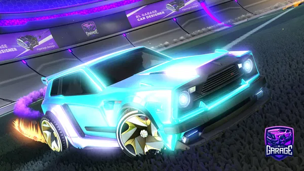 A Rocket League car design from RJTENTACION