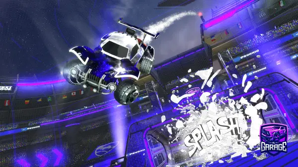 A Rocket League car design from OliTheOne