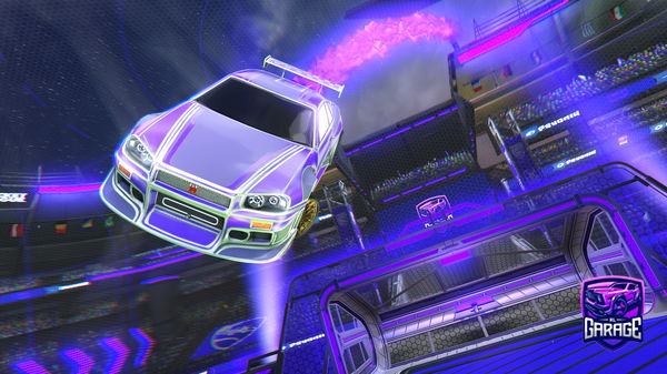 A Rocket League car design from kevobrz