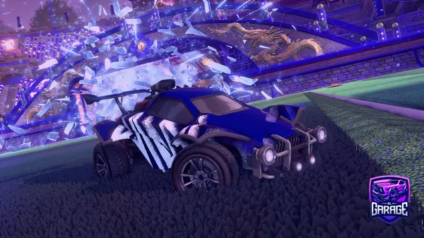 A Rocket League car design from sazerac
