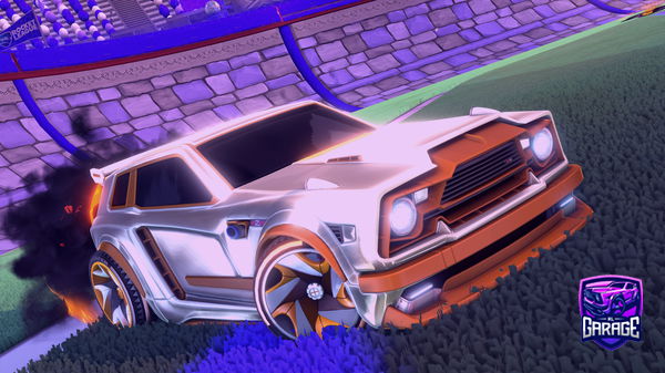 A Rocket League car design from csamad21