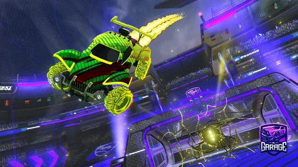 A Rocket League car design from baz_