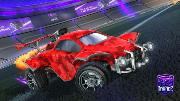 A Rocket League car design from Sp33dD3monX8