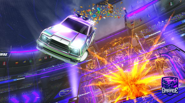 A Rocket League car design from P3akz_