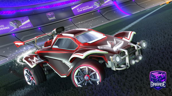 A Rocket League car design from ERRORMISSING