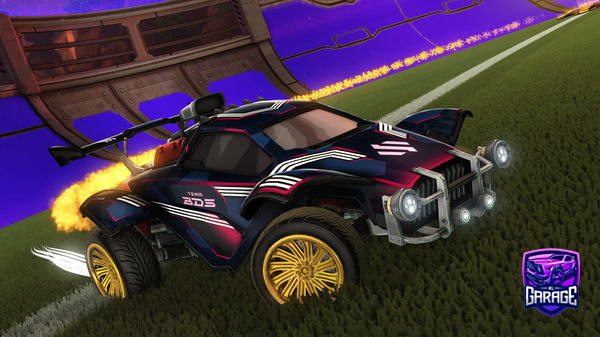 A Rocket League car design from ItsBruno