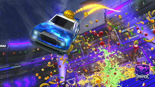 A Rocket League car design from Nikko51