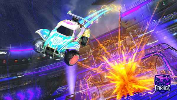 A Rocket League car design from mjpalmerr