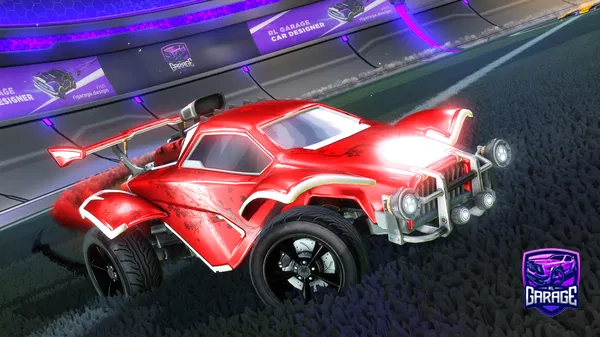A Rocket League car design from Bruno787
