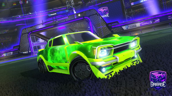 A Rocket League car design from Josefzane