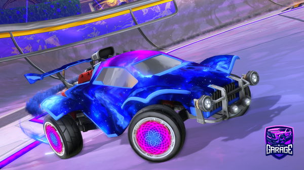 A Rocket League car design from Lucaszz