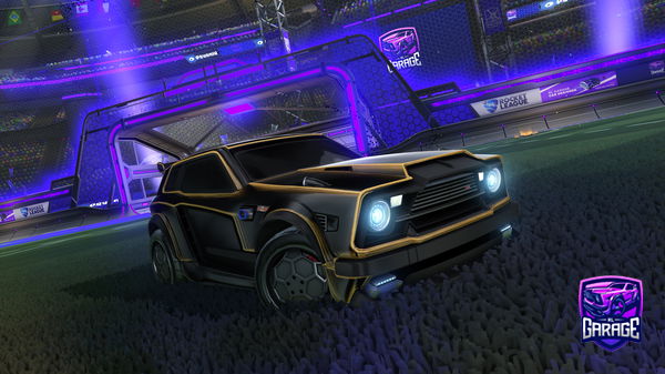 A Rocket League car design from gibsonlp75