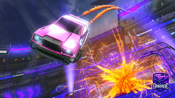 A Rocket League car design from Dannyf1047204