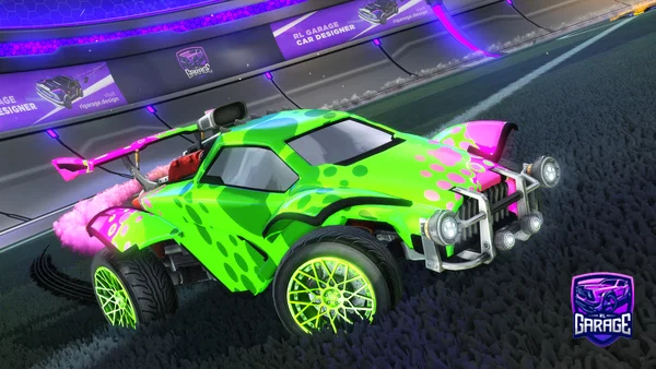 A Rocket League car design from Nixk301
