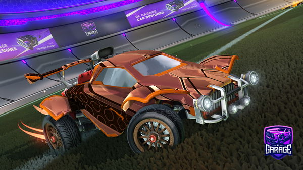 A Rocket League car design from Tbinvxder