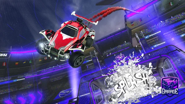 A Rocket League car design from djtickleballs
