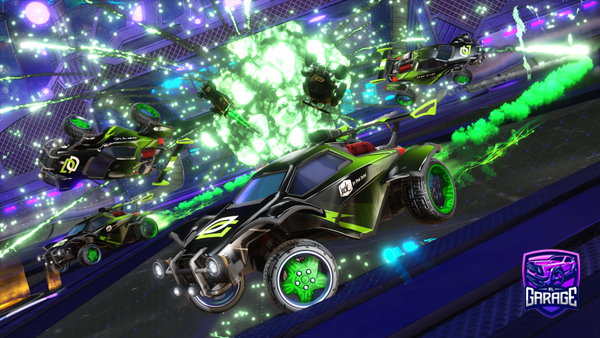 A Rocket League car design from Kushkoma
