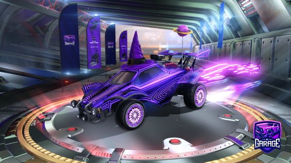 A Rocket League car design from BlakGamer