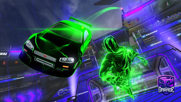 A Rocket League car design from Brandontreloar1