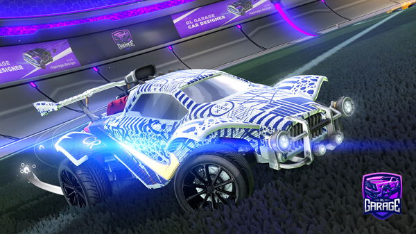 A Rocket League car design from smokkkkkke