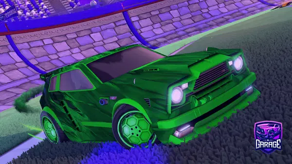 A Rocket League car design from Solo123