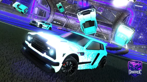 A Rocket League car design from TwitchJoselu315