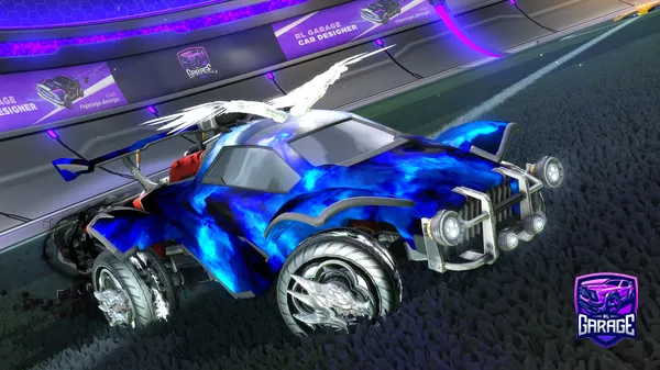 A Rocket League car design from zelibelly