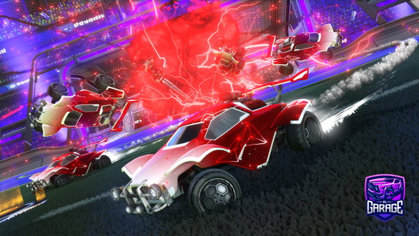 A Rocket League car design from Rhyotoxy
