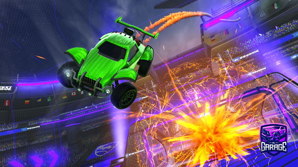 A Rocket League car design from metalhawk947