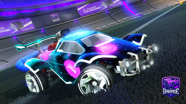A Rocket League car design from spacevisionrrro29