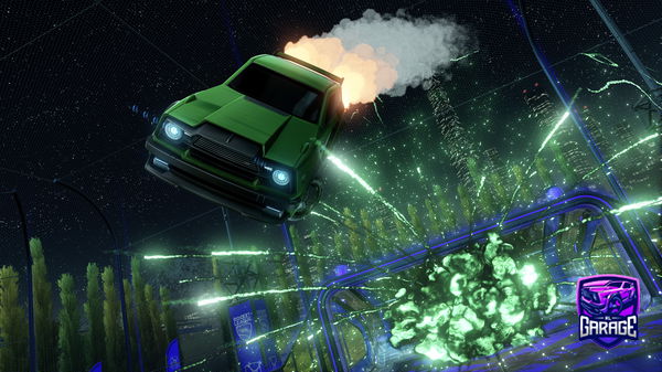 A Rocket League car design from saskalapacs