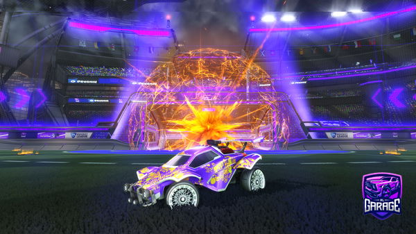 A Rocket League car design from Ludde1209