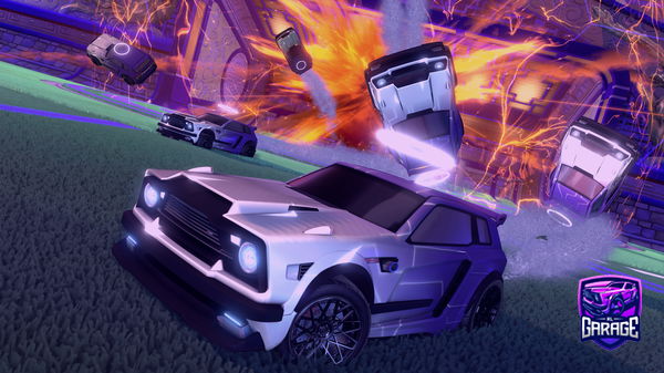 A Rocket League car design from TTV-DXSS