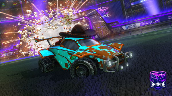 A Rocket League car design from Deamone