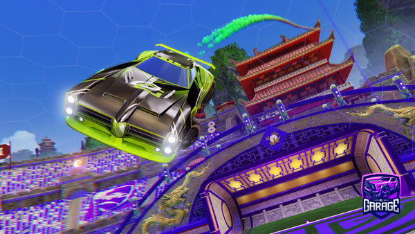 A Rocket League car design from PULSEGAPPL