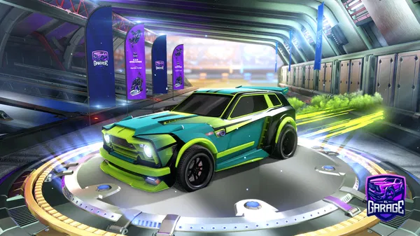 A Rocket League car design from Super_LM