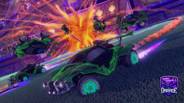 A Rocket League car design from kriztola