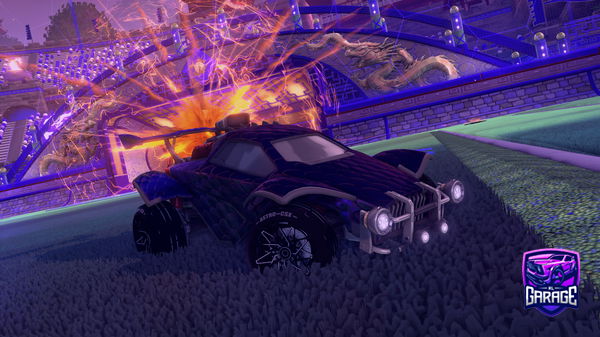 A Rocket League car design from bonicedemole